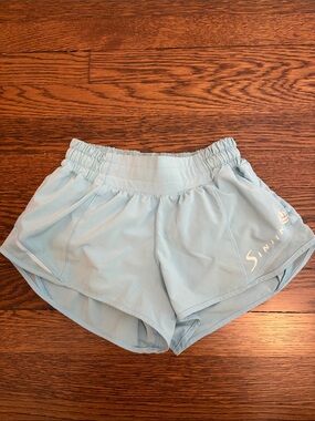 Lululemon Light Blue Women's Athletic Shorts